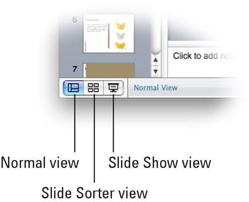 Com veure diapositives a PowerPoint 2008 per a Mac