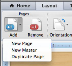 Si të shtoni faqe në një dokument në Word 2011 për Mac