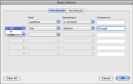 Word 2011 për Mac: Making Form Letters for a Mail Merge