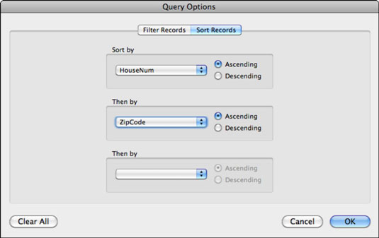 Word 2011 for Mac: Lage formbrev for en utskriftsfletting