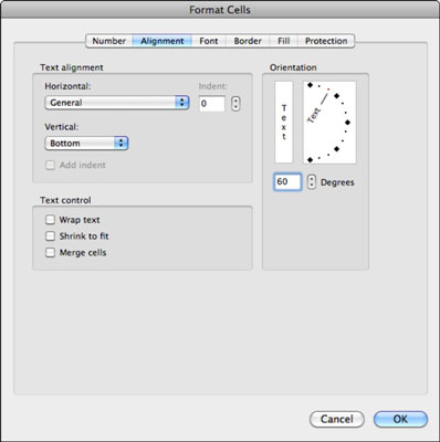 Excel for Mac 2011: Cellatartalom illesztése és elhelyezése munkalapokon