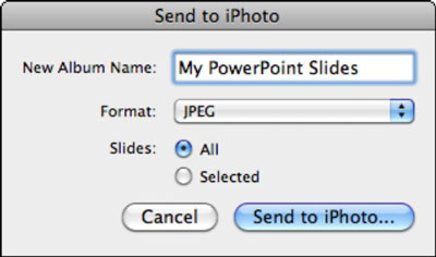 Office 2011 for Mac: PowerPoint-esityksen jakaminen