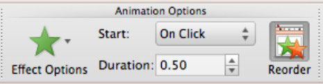 Opsionet e animacionit të PowerPoint në Office 2011 për Mac