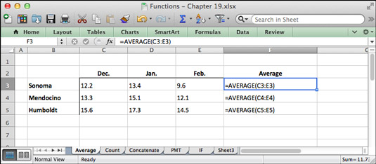 10 funcions per escriure números amb Excel al vostre iPad o Mac