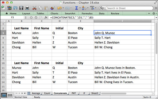 10 aðgerðir til að kreista tölur með Excel á iPad eða Mac