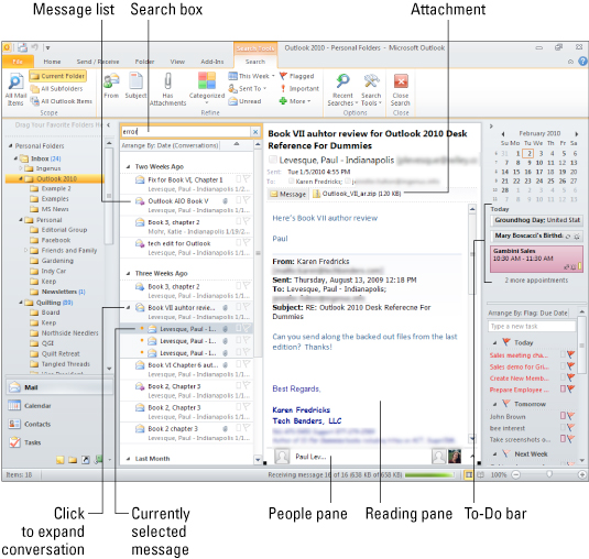 Cheat Sheet for Outlook 2010 Alt-i-ett for LuckyTemplates