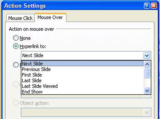 Si të vizatoni një hiperlidhje të butonit të veprimit në rrëshqitjen tuaj të PowerPoint 2007