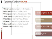 Як перемістити об’єкти PowerPoint 2007 на слайд