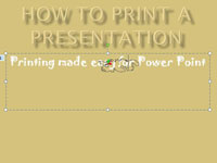 Как да накарате текста да се клати в PowerPoint 2007