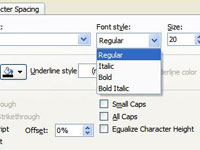 Com donar format al text a PowerPoint 2007