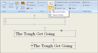 Com crear un quadre de text en una diapositiva de PowerPoint 2007