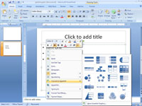 Si të krijoni një Diagram SmartArt të PowerPoint 2007