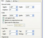 Hvernig á að breyta stærð PowerPoint 2007 hlutar