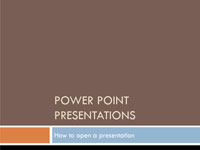 Покажіть свою презентацію PowerPoint 2007