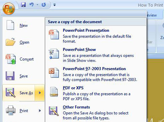 Hogyan lehet egy PowerPoint 2007 prezentációt weblappá alakítani