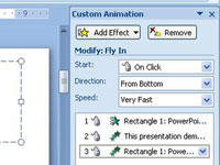 Com cronometrar les animacions de PowerPoint 2007