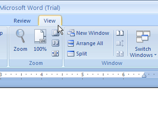 Hvernig á að nota Outline View í Word 2007