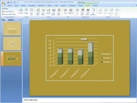 Írjon megjegyzéseket egy PowerPoint 2007 diagramhoz