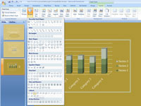 Tehke PowerPoint 2007 diagrammile märkused