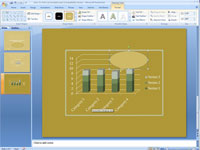 Írjon megjegyzéseket egy PowerPoint 2007 diagramhoz