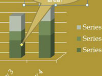 Tehke PowerPoint 2007 diagrammile märkused