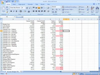 Bruke betinget formatering i Excel 2007