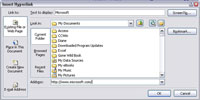 Ako vložiť hypertextový odkaz do inej bunky v zošite programu Excel 2007