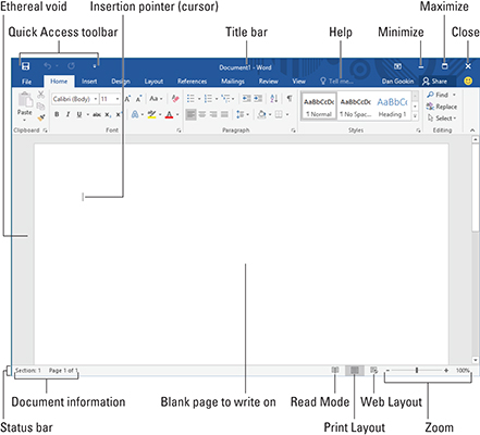 Word 2016 за LuckyTemplates Cheat Sheet