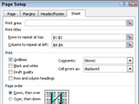 Com repetir els encapçalaments de files i columnes quan imprimiu a Excel 2010