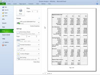 Puslapių peržiūra „Excel 2010s“ užkulisiuose