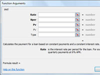 Bygg Excel 2010-formler med dialogboksen Sett inn funksjon