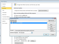 Com eliminar paraules del diccionari personalitzat de Word 2010