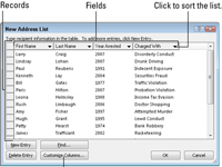 Word 2010 -yhdistelysähköpostin luominen ja lähettäminen