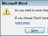 Word 2010 dokumentum bezárása