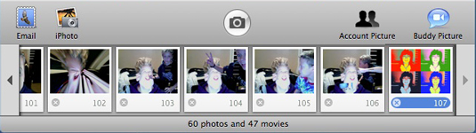 Hvordan ta et kult bilde med iSight og Photo Booth