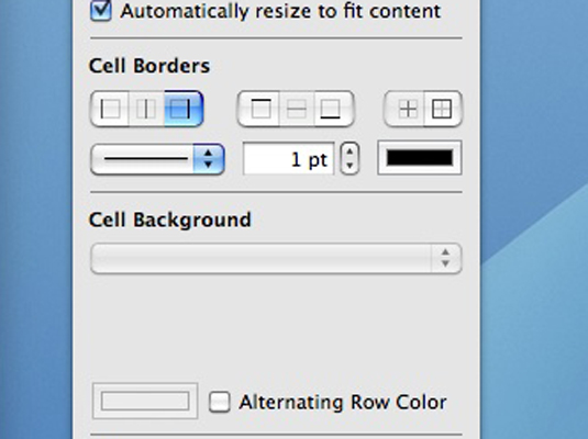 Hur man lägger till en tabell i ett Mac Snow Leopard Pages-dokument