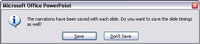 Kerronnan tallentaminen PowerPoint 2007:ssä