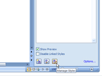 Si të menaxhoni stilet tuaja në Word 2007