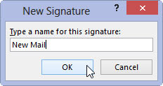 Si të krijoni një nënshkrim për mesazhet tuaja të Outlook 2013