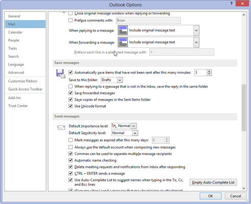 Ako uložiť kópie správ programu Outlook 2013