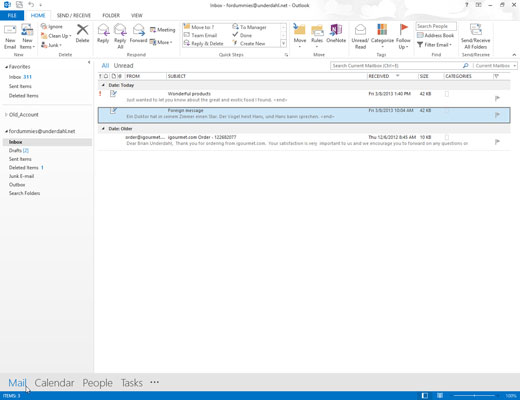 Kā atbildēt uz ziņojumu programmā Outlook 2013