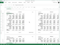 Kaip išspręsti puslapio lūžio problemas programoje „Excel 2013“.