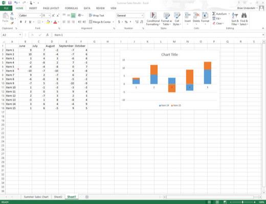 Hvordan dele Excel 2013-filer