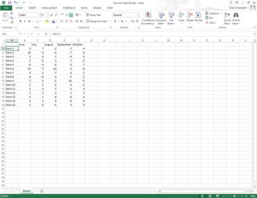 Sådan kopieres brugerdefinerede typografier i Excel 2013