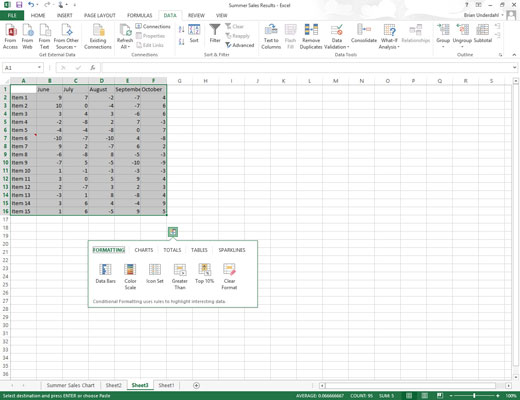 10 tiparet kryesore të reja në Excel 2013