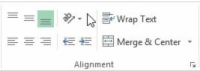 Kā atrast Excel 2013 formatēšanas rīkjoslas pogu ekvivalentus