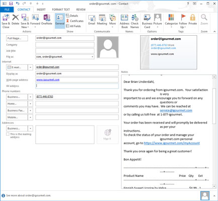 Kako dodati kontakte u Outlook 2013