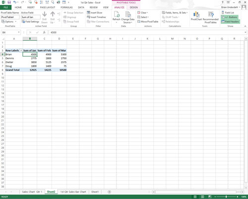 Kā formatēt vērtības rakurstabulā programmā Excel 2013