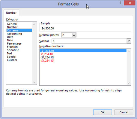 Com donar format als valors a la taula dinàmica a Excel 2013