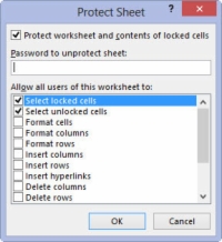 Com protegir un document a Excel 2013